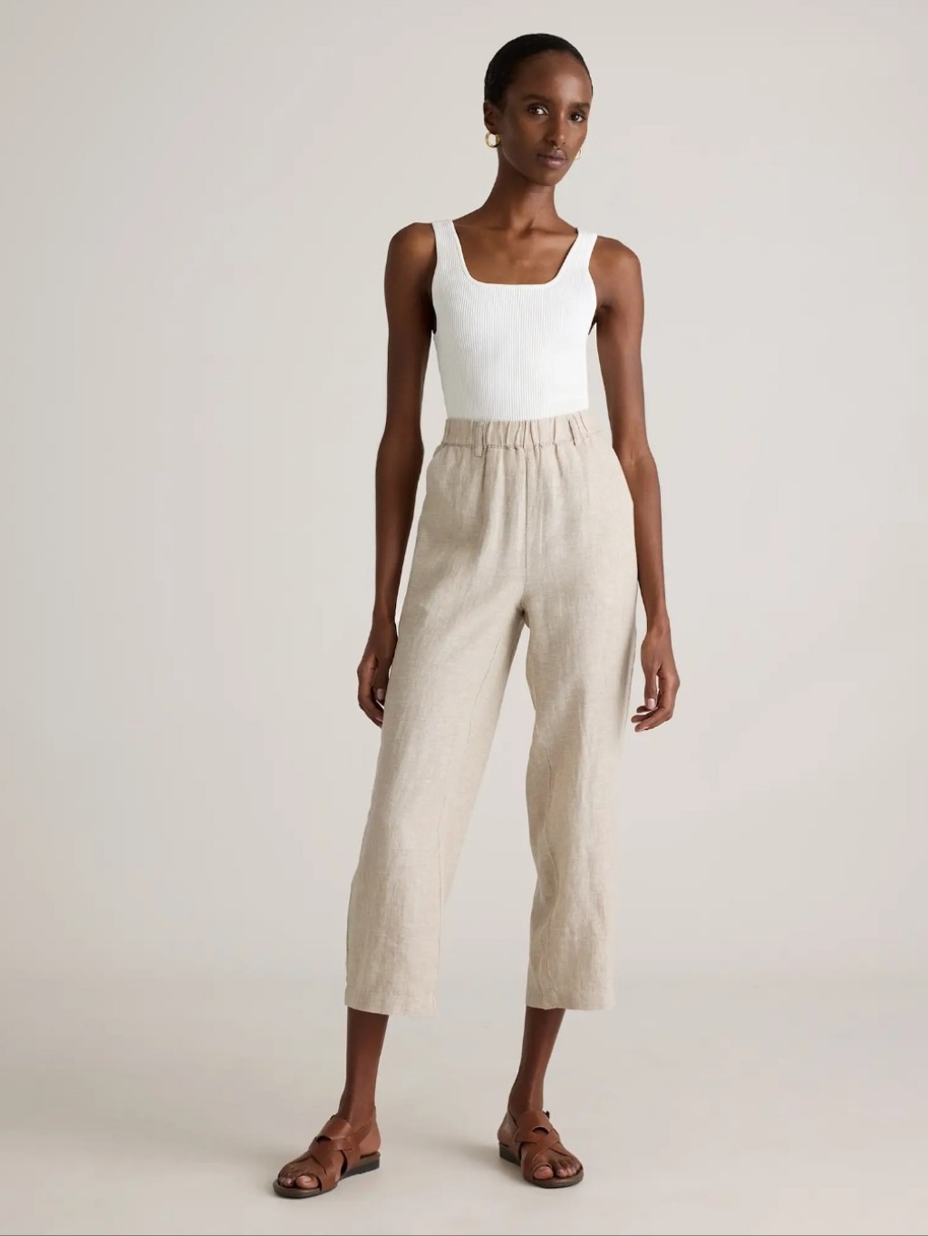 Quince 100% European Linen Pants Flax Sz Xs
